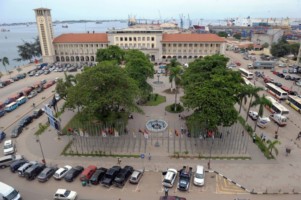 Port at Luanda City